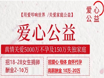 端州捐卵助孕生子 爱心志愿者招募